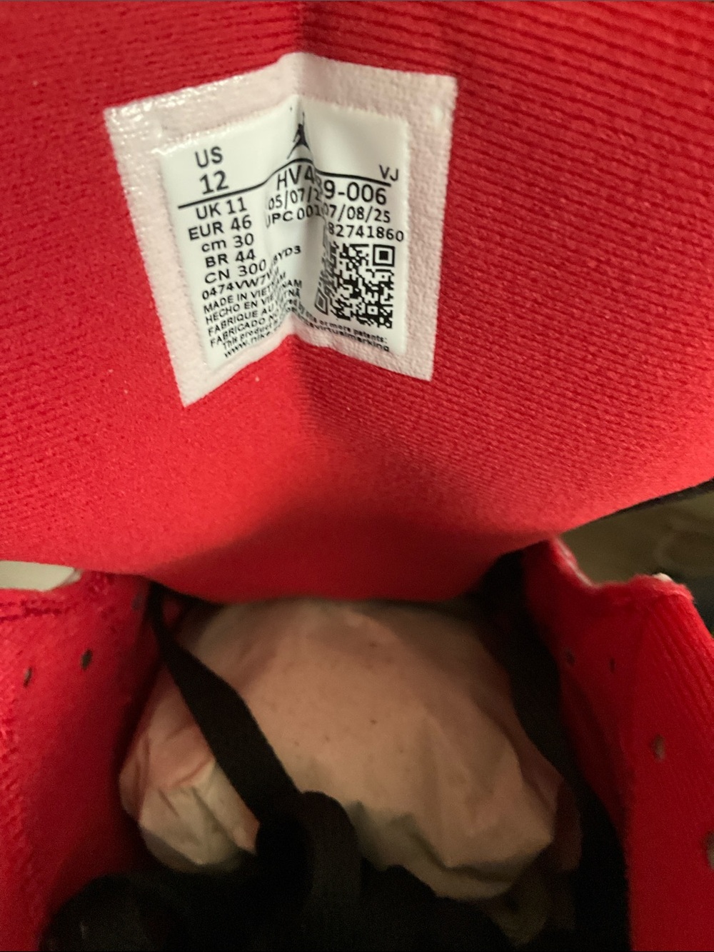 Nike Jordan Air Jordan One Low Patent Leather Varsity Red Black White - Picture 13 of 14